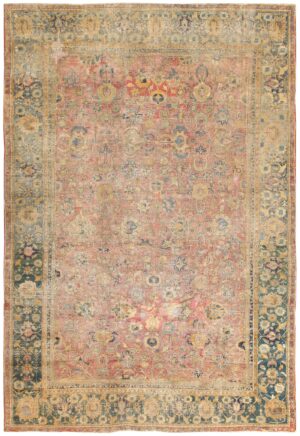 Early 17th Century Persian Isfahan Carpet 50160 Nazmiyal