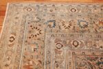 fine decorative antique shabby chic persian khorassan carpet 48404 corner Nazmiyal