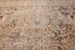 fine decorative antique shabby chic persian khorassan carpet 48404 scrolls Nazmiyal