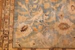 fine silk and wool antique persian tehran rug 48249 bird Nazmiyal