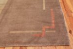 French Art Deco Carpet 50051 Side Corner Nazmiyal