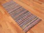Full Vintage Swedish rag rug 46660 by Nazmiyal