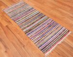 Full Vintage Swedish rag runner rug 46659 by Nazmiyal