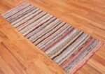 Full Vintage Swedish rag runner rug 46663 by Nazmiyal
