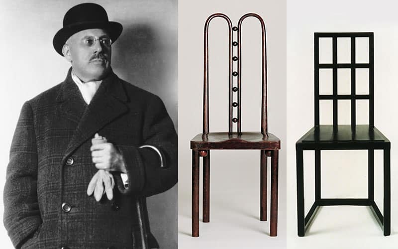 Josef Hoffmann and his Designs Josef Hoffmann at Nazmiyal