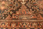 large tribal geometric antique bakhtiari persian carpet 50136 pattern Nazmiyal