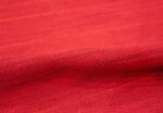 mid century red swedish carpet 48441 pile Nazmiyal