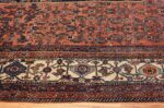 oversized antique persian bibikibad carpet 50121 border Nazmiyal