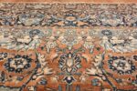 Oversized Antique Persian Kerman Carpet 50192 Upper Border Nazmiyal