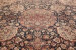Oversized Antique Tehran Persian Carpet 50123 Central Medallion Nazmiyal