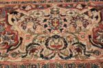 Oversized Antique Tehran Persian Carpet 50123 Green Pattern Nazmiyal