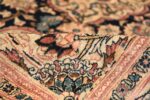 Oversized Antique Tehran Persian Carpet 50123 Ivory Pile Nazmiyal