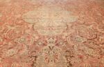 Palace Size Antique Persian Tabriz Carpet 50111 Woven Knots Nazmiyal