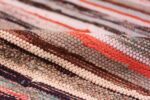 Pile Vintage Scandinavian Swedish rag runner rug 46656 by Nazmiyal