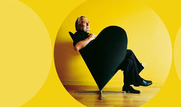 Heart Chair by Verner Panton Nazmiyal