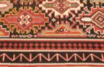 Border Of Vintage Caucasian Kilim Rug #50202 by Nazmiyal Antique Rugs in NYC