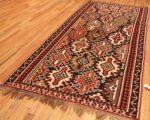 Full View Of Vintage Caucasian Kilim Rug #50202 by Nazmiyal Antique Rugs in NYC