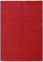 Vintage Red Swedish Kilim 48441 Detail/Large View