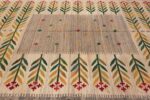 vintage scandinavian swedish carpet 48446 field Nazmiyal