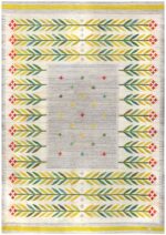 Vintage Scandinavian Swedish Kilim 48446 Nazmiyal