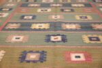 vintage swedish carpet by marta maas fjetterstrom 48443 lines Nazmiyal