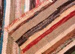 vintage swedish scandinavian runner rag rug 46657 weave Nazmiyal