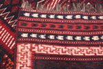 Vintage Turkish Kilim Rug 50168 Woven Knots Nazmiyal