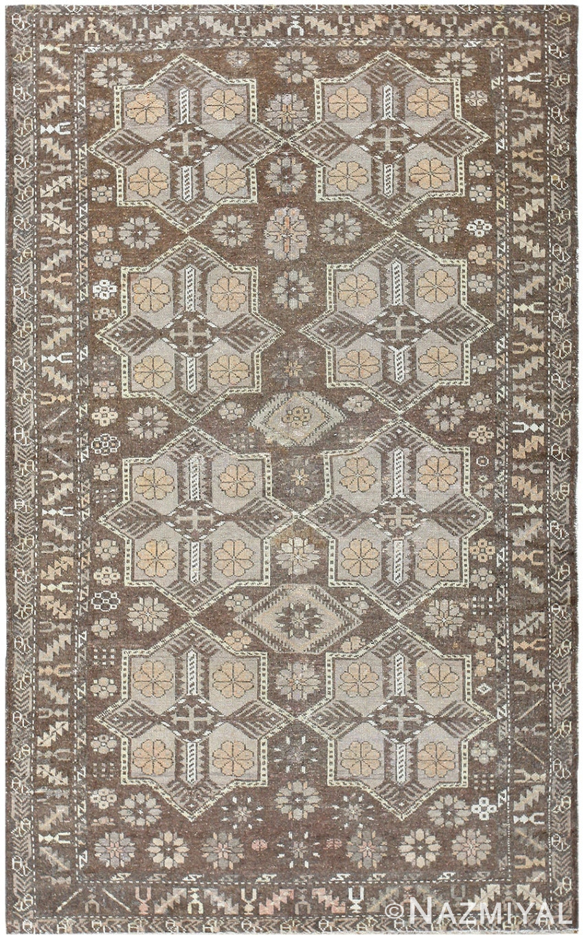 Antique Caucasian Shirvan Rug 50167 Detail/Large View
