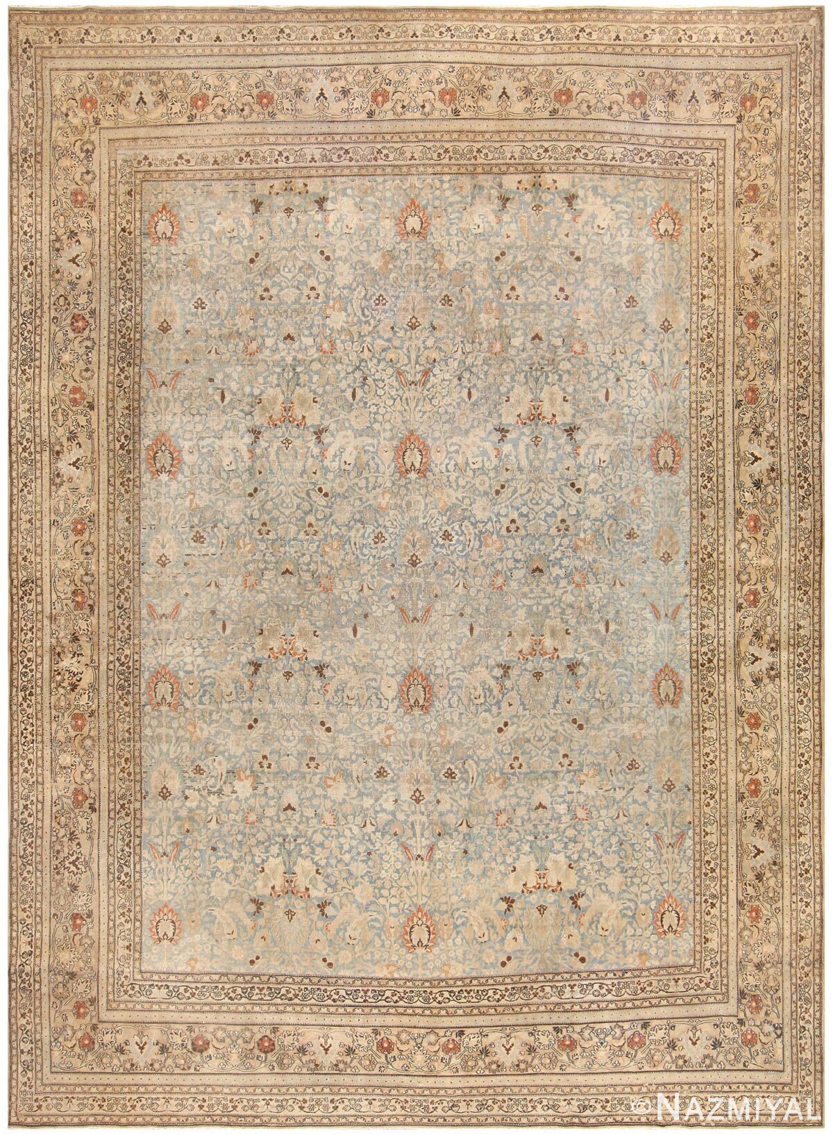 Antique Khorassan Persian Carpet 46929 Nazmiyal