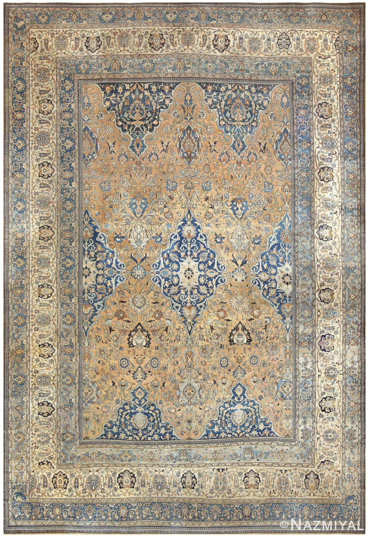 Antique Persian Khorassan Carpet 50158 Detail/Large View