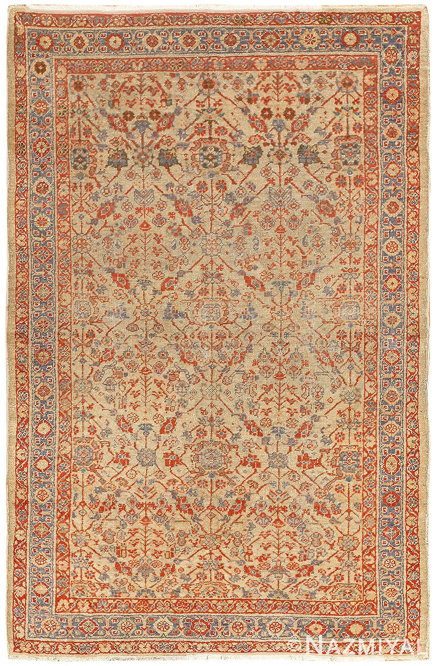 Antique Persian Sultanabad Rug 50165 Detail/Large View