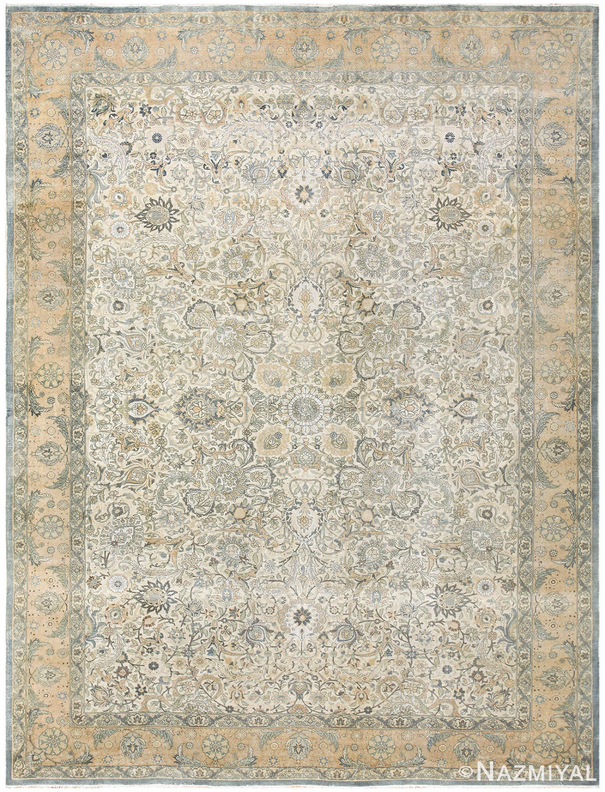 Antique Persian Tehran Carpet 50001 Detail/Large View