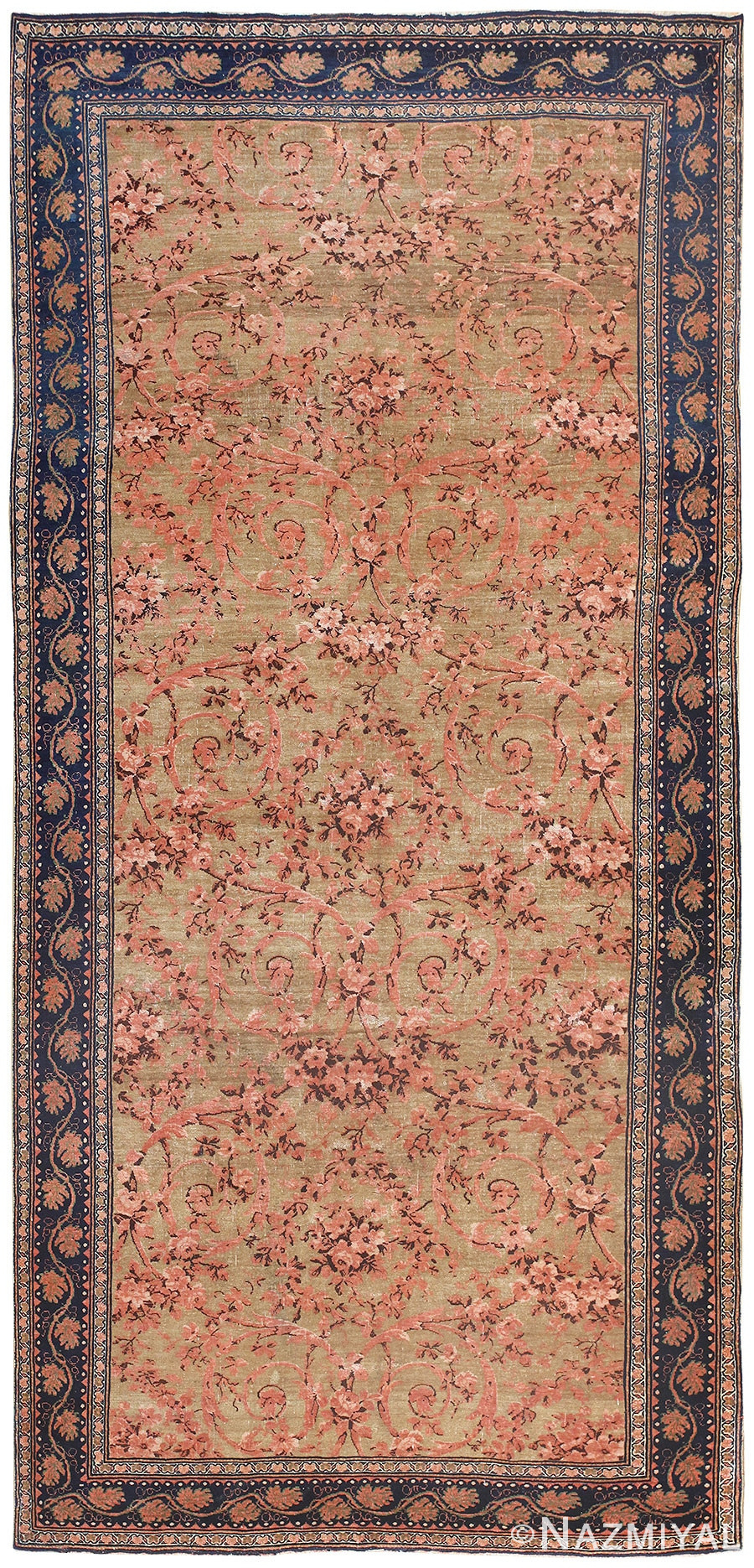 Beautiful Antique Persian Bidjar Rug 50152 Nazmiyal