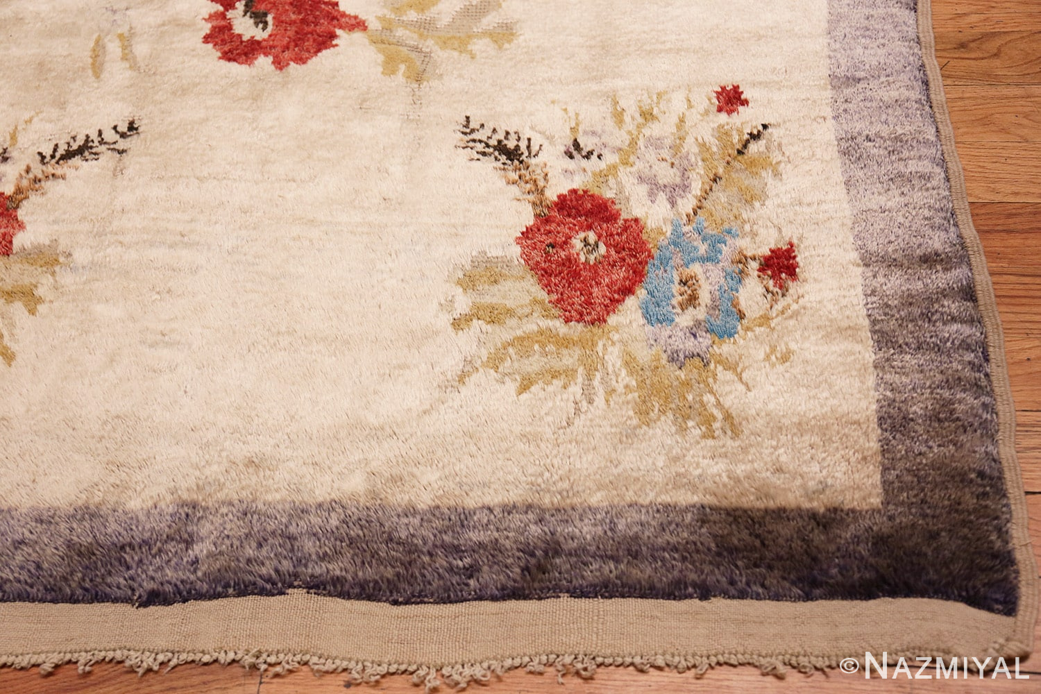 Corner Vintage Turkish Sivas rug 50163 by Nazmiyal