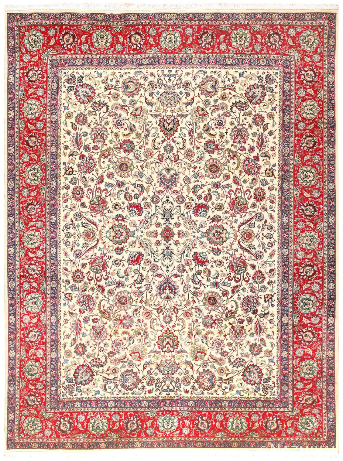 Modern Persian Tabriz Rug 50019 Detail/Large View