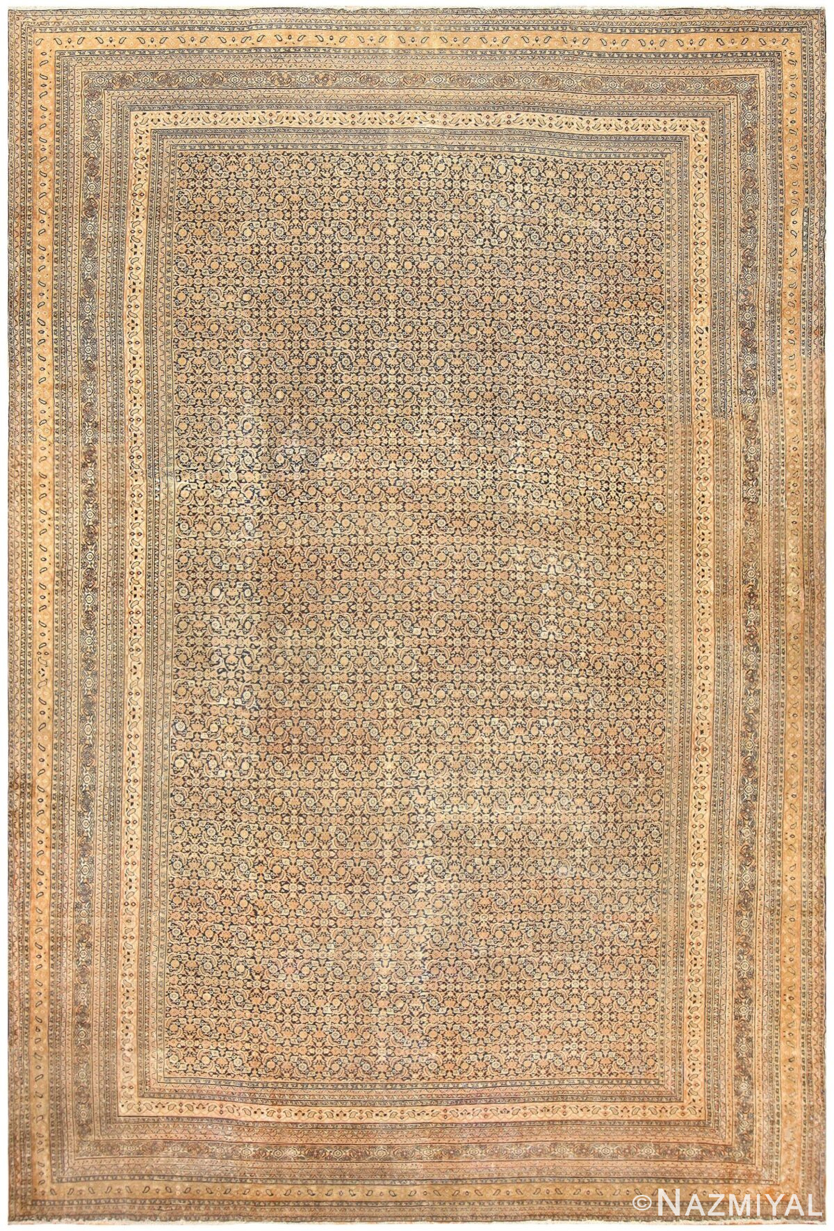 Oversized Antique Persian Khorassan Carpet 50215 Nazmiyal