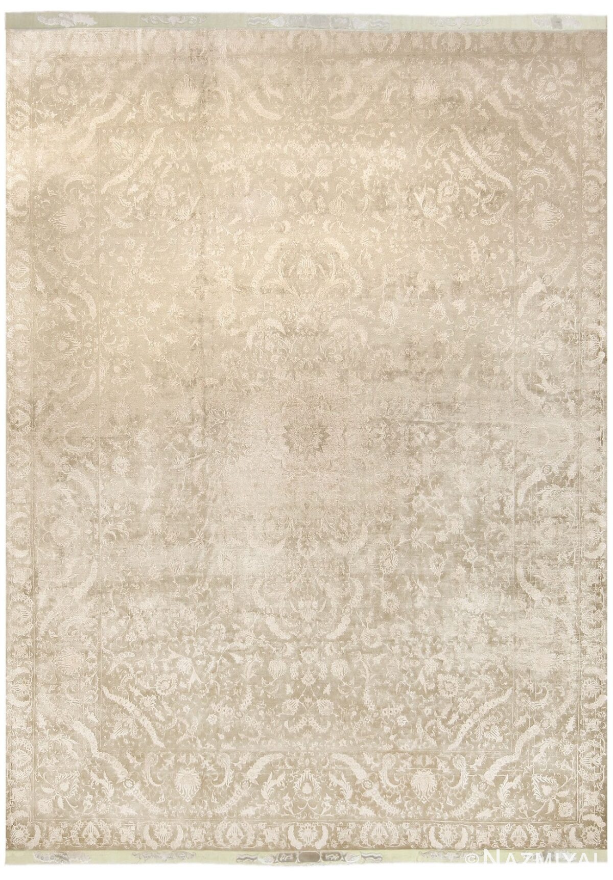 Vintage Persian Tabriz Rug 47995 Nazmiyal Antique Rugs