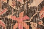 Weave detail Antique Caucasian Karabagh runner rug 50028 by Nazmiyal