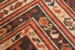 Weave detail Antique Malayer Persian runner rug 48464 by Nazmiyal
