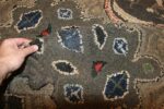 american hooked rug 50293 leaves Nazmiyal