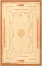 Antique French Aubusson Rug 50295