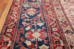 Antique Indian Agra Rug 50220 Border Design Nazmiyal