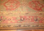 antique oversized turkish oushak rug 50239 border Nazmiyal