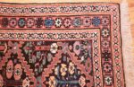 antique persian shrub design bidjar carpet 50267 corner Nazmiyal
