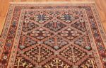 antique persian shrub design bidjar carpet 50267 top Nazmiyal