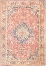 Antique Persian Tabriz Carpet 50313 Nazmiyal