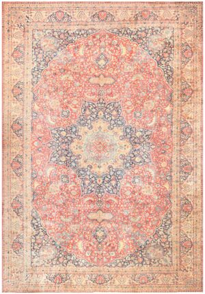 Antique Persian Tabriz Carpet 50313 Nazmiyal