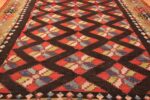 antique room sized besserabian carpet 50187 field Nazmiyal