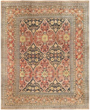 Antique Room Sized Persian Khorassan Carpet 50243 Nazmiyal