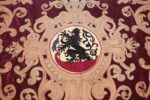antique spanish tapestry with medallion 50249 field Nazmiyal